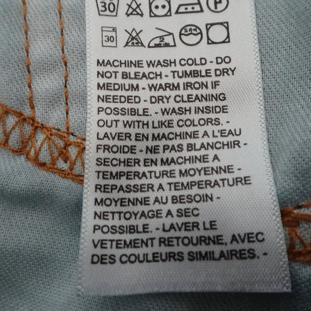 Levi's 512 Slim Taper Jeans Men's Size 36x32 Blue Denim Eco Ease